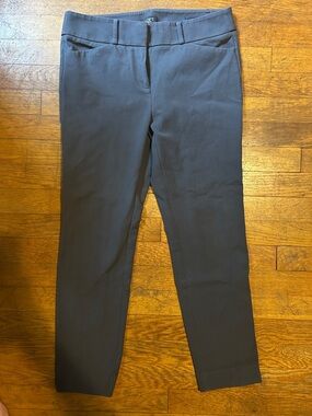 LOFT Women's Skinny Dress Pants in Charcoal Gray